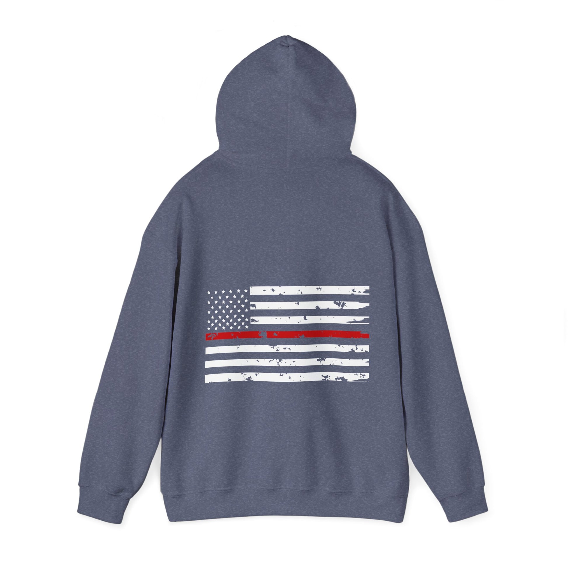 Red Line Flag Hooded Sweatshirt