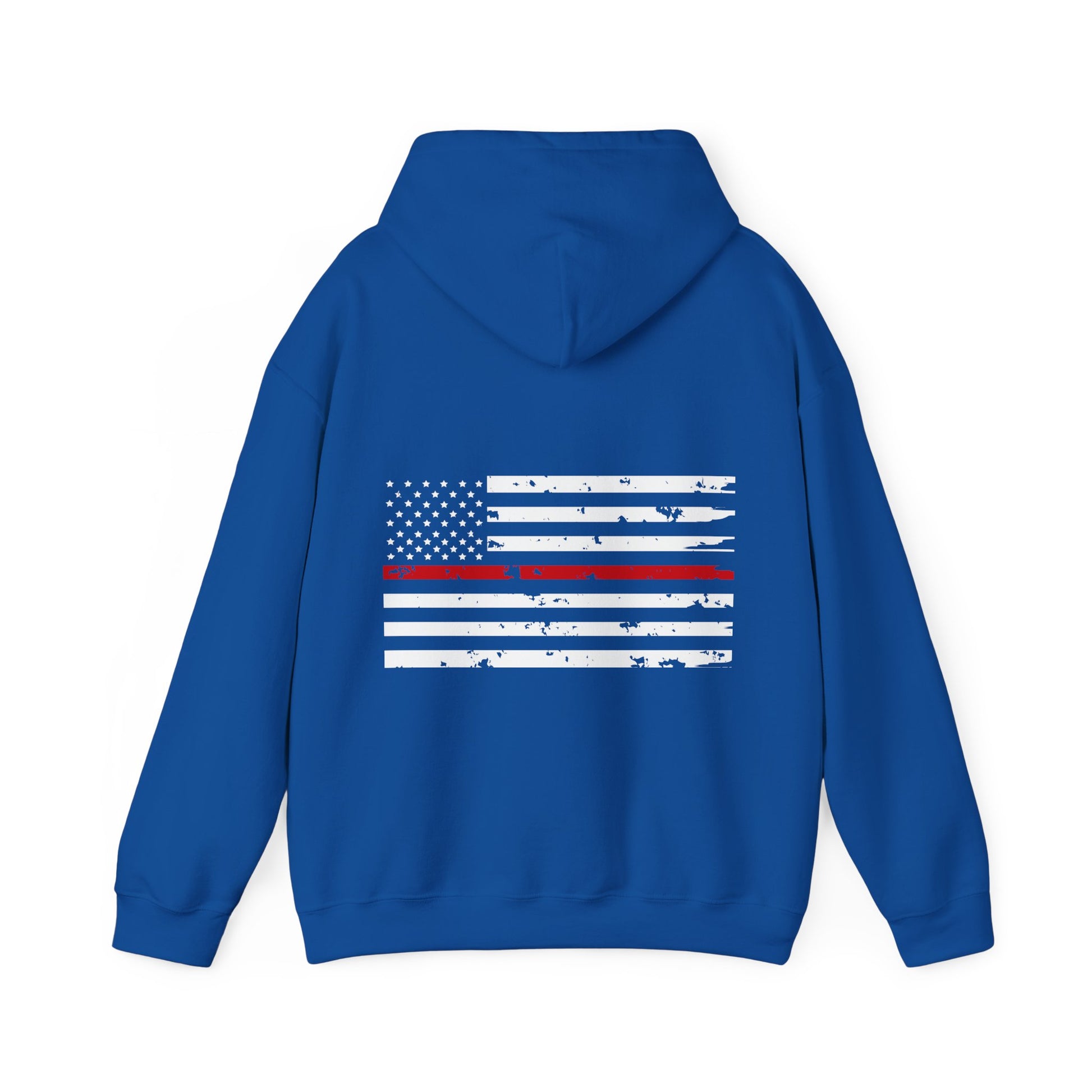 Red Line Flag Hooded Sweatshirt