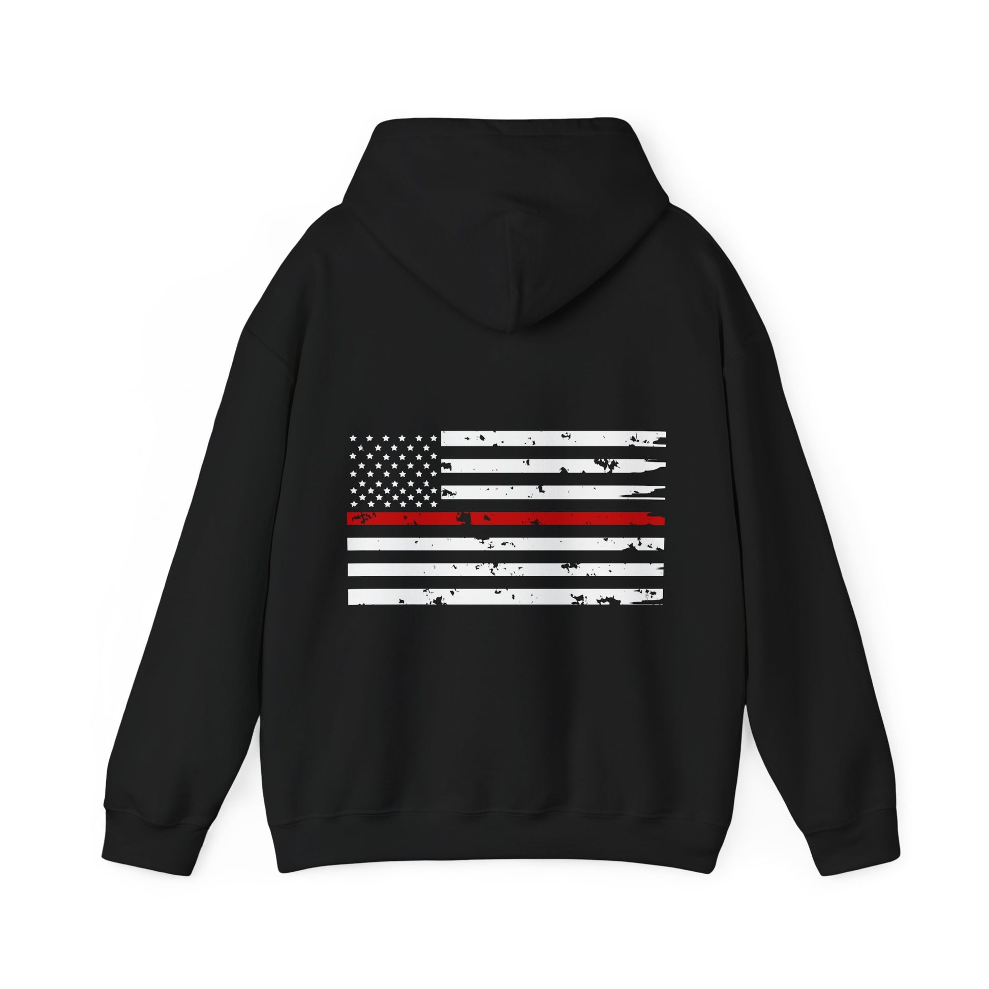 Red Line Flag Hooded Sweatshirt