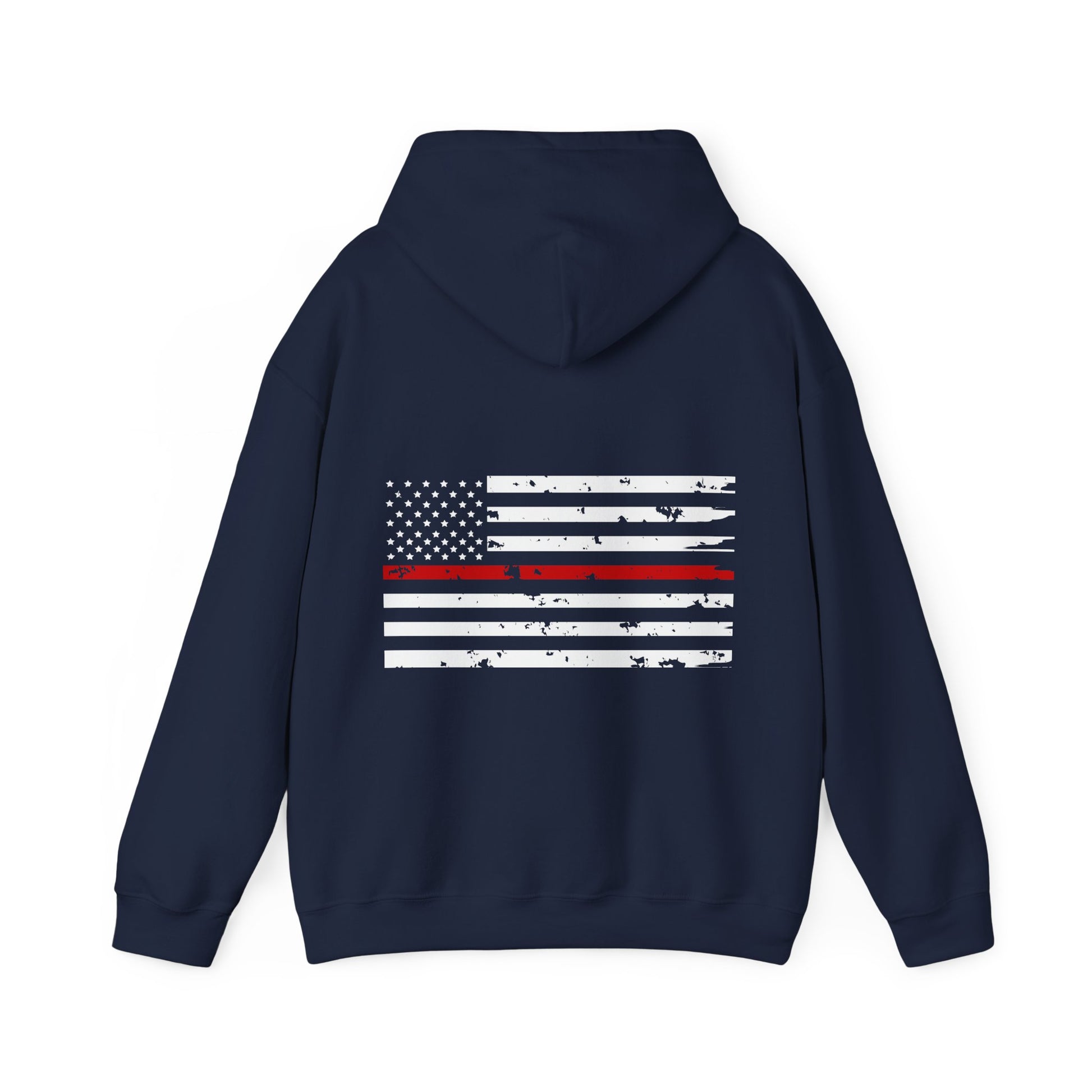 Red Line Flag Hooded Sweatshirt