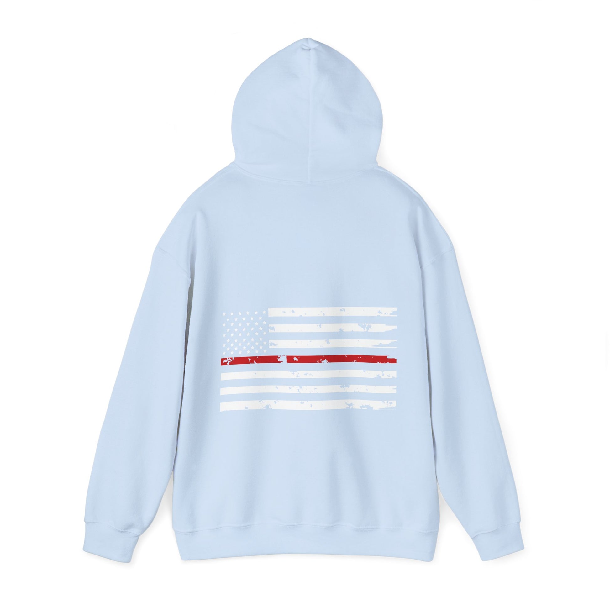 Red Line Flag Hooded Sweatshirt