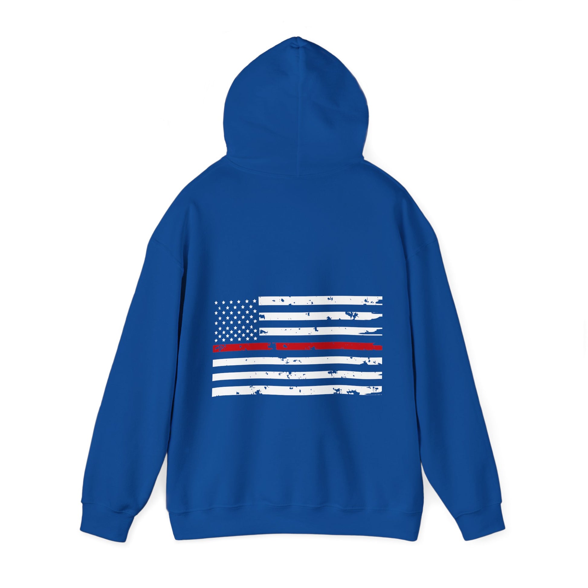 Red Line Flag Hooded Sweatshirt