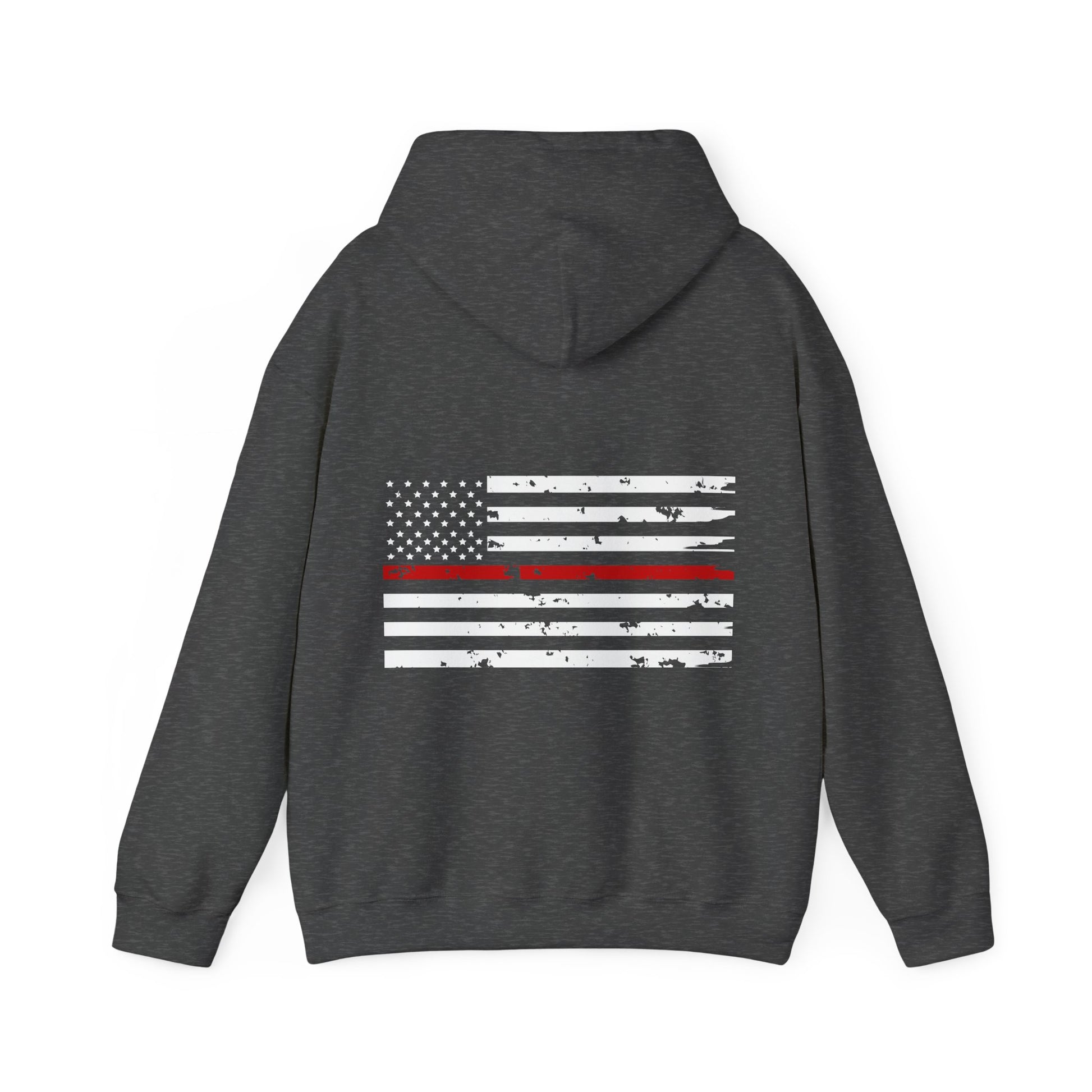 Red Line Flag Hooded Sweatshirt