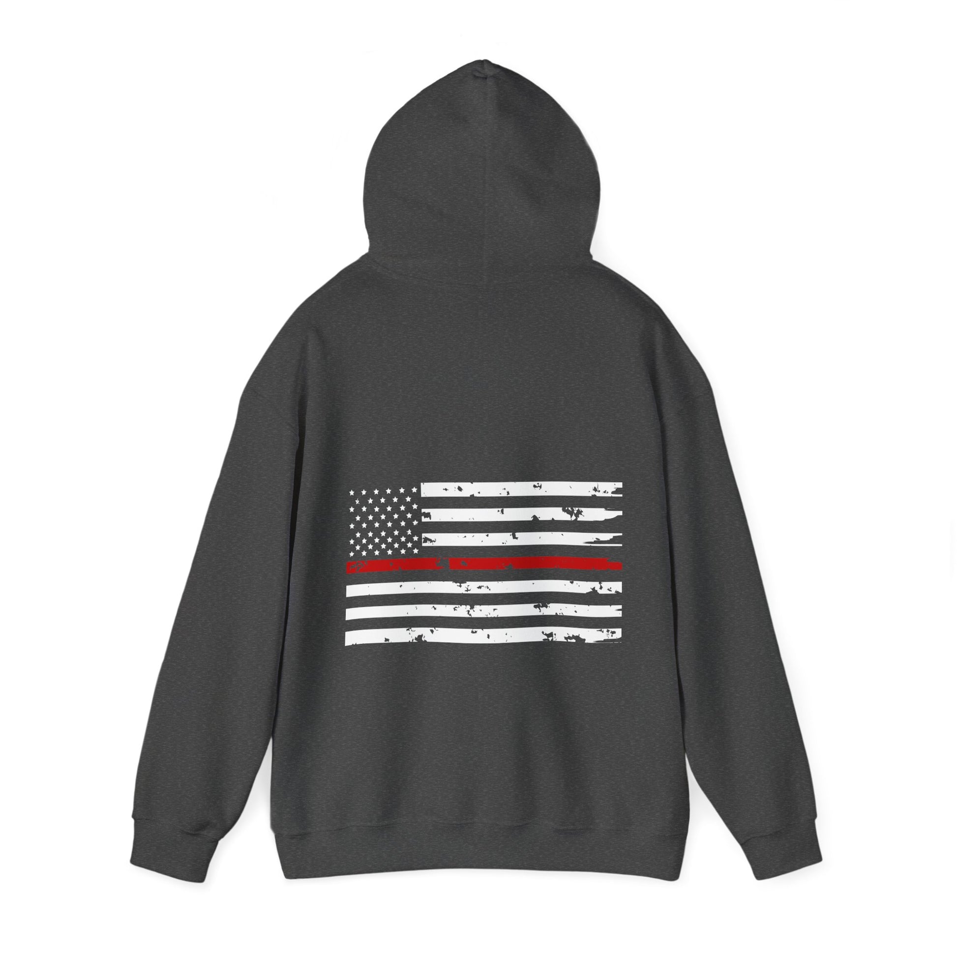 Red Line Flag Hooded Sweatshirt