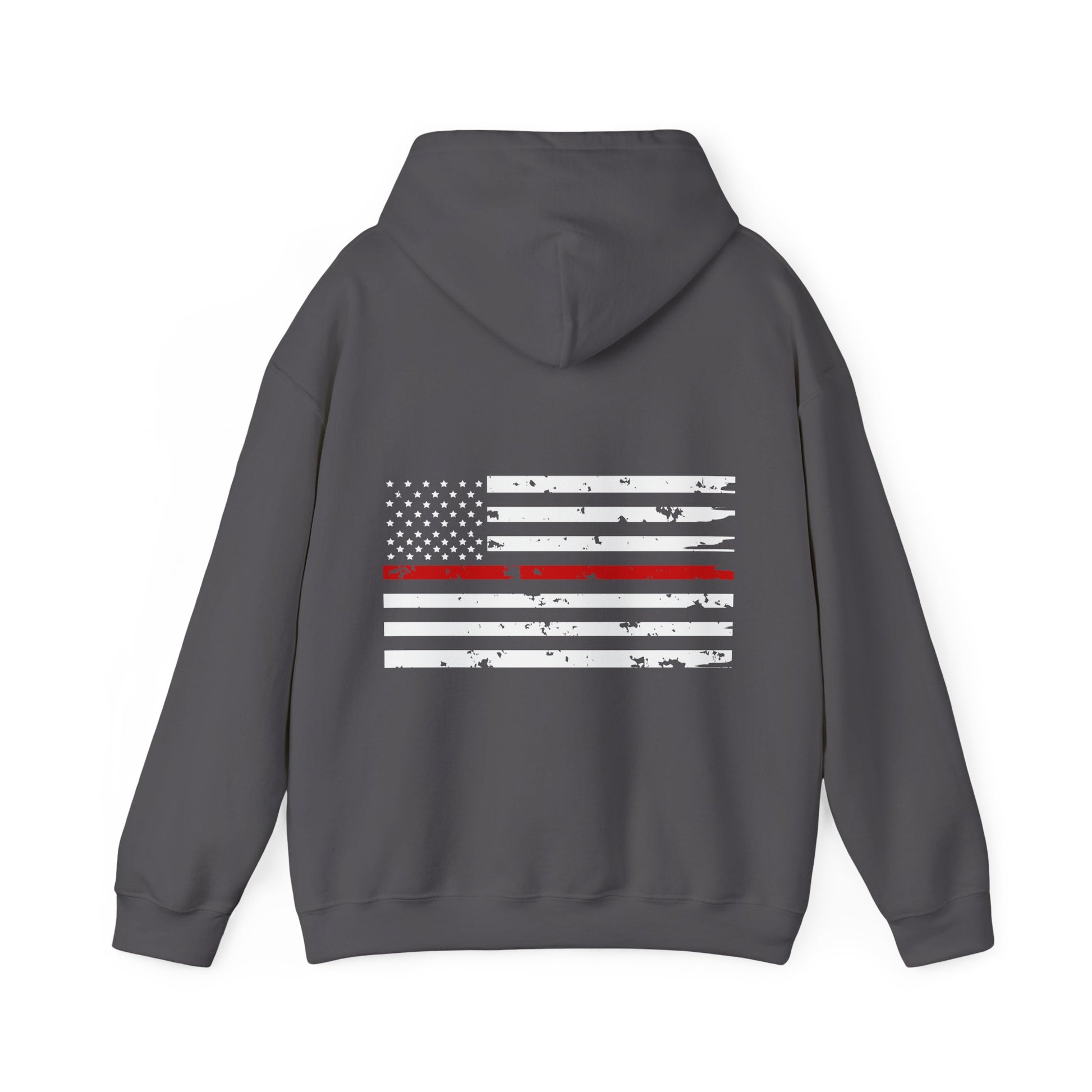 Red Line Flag Hooded Sweatshirt
