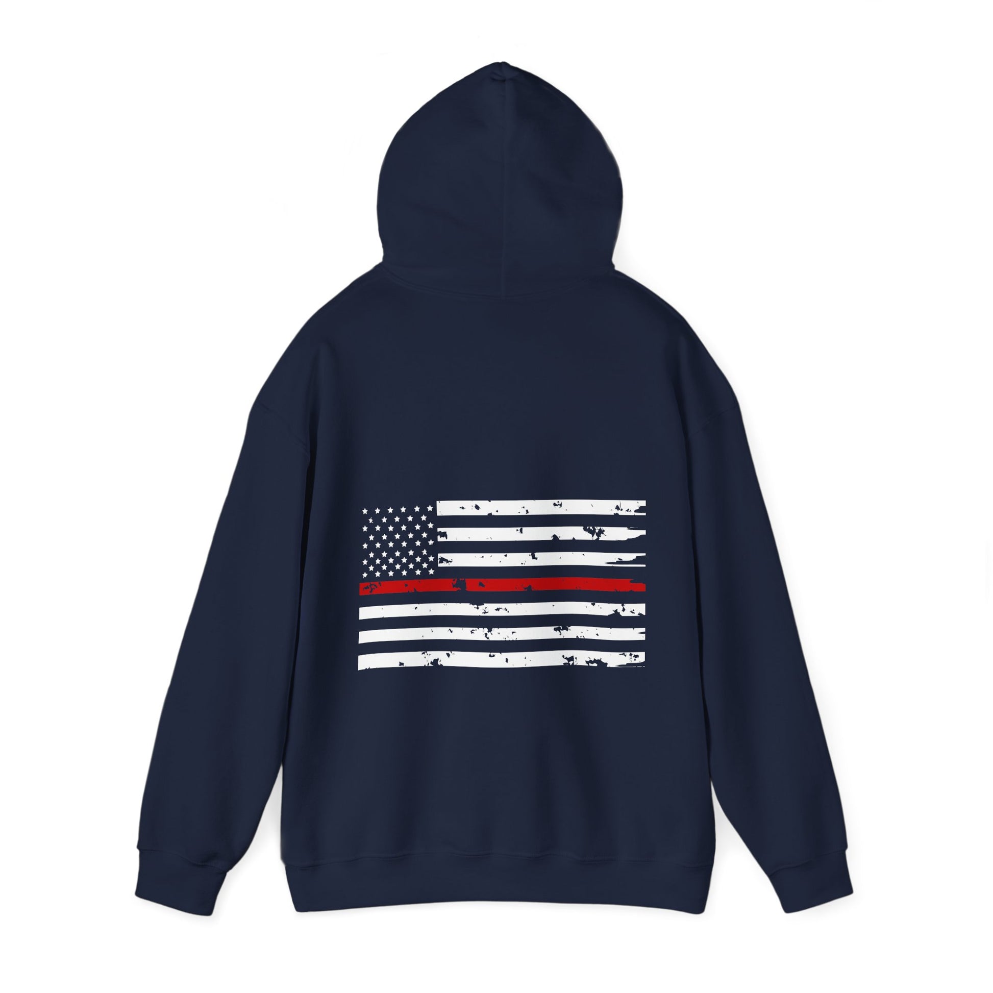 Red Line Flag Hooded Sweatshirt