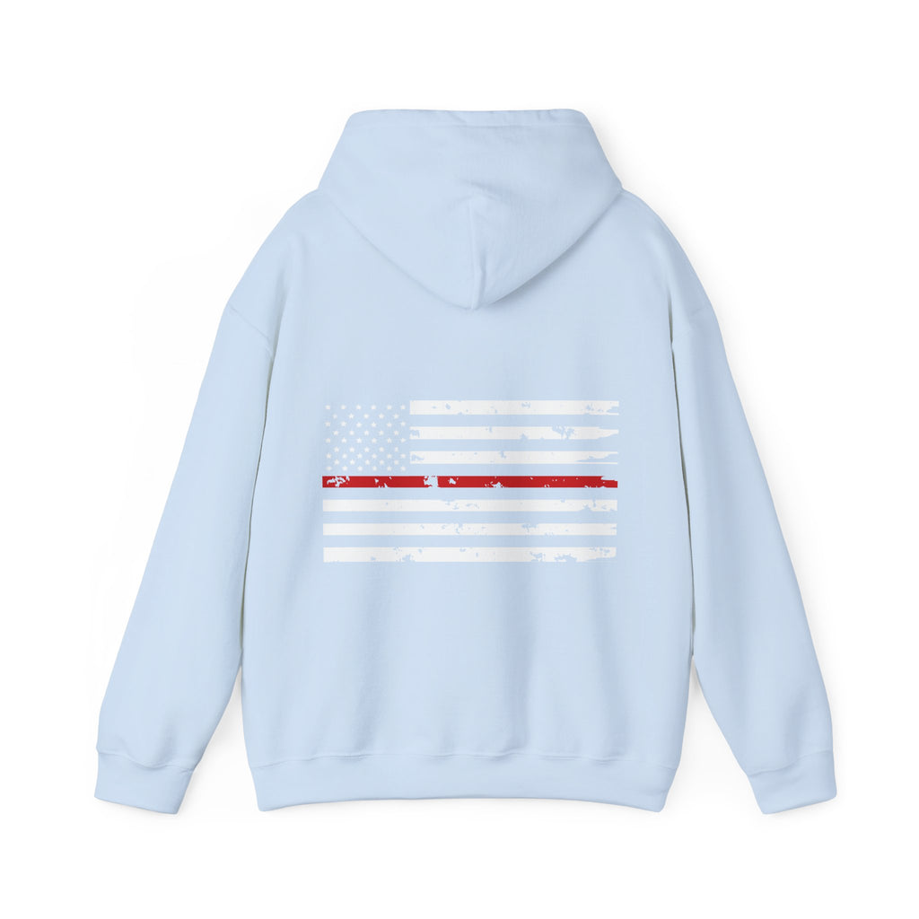 Red Line Flag Hooded Sweatshirt