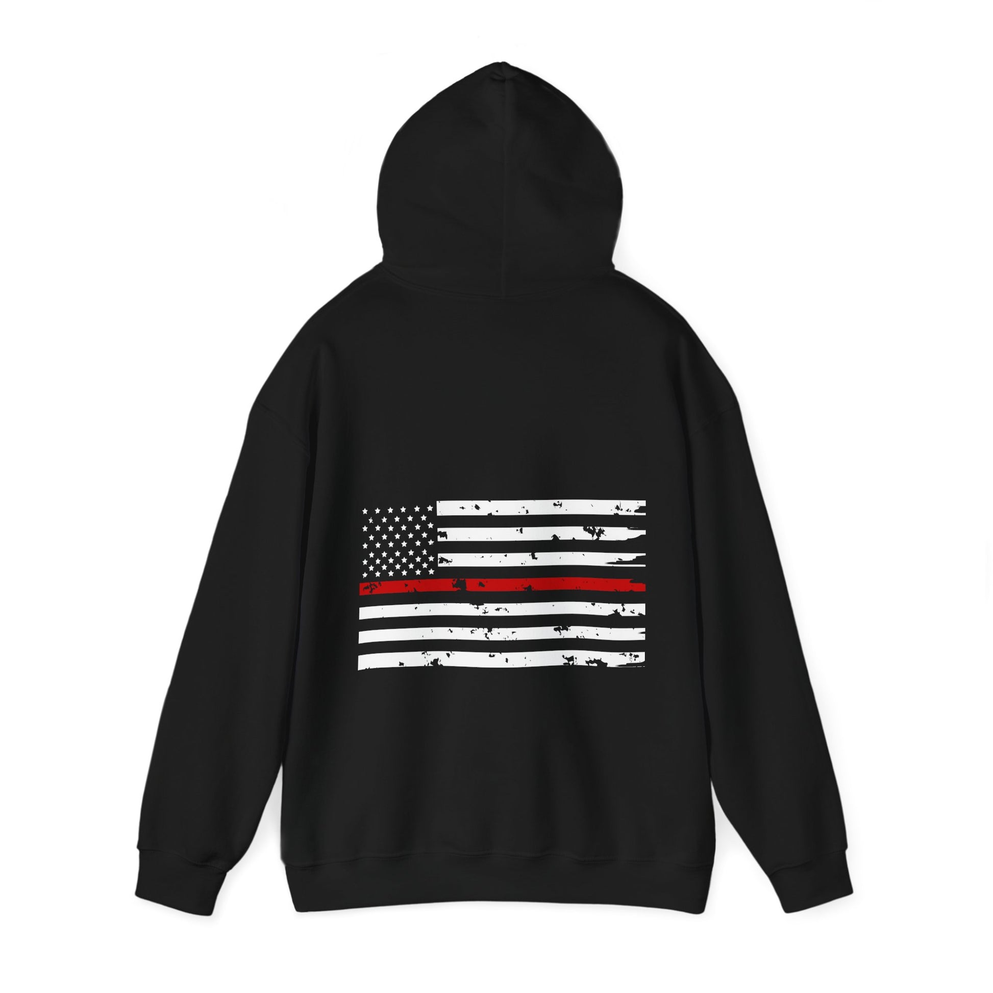 Red Line Flag Hooded Sweatshirt