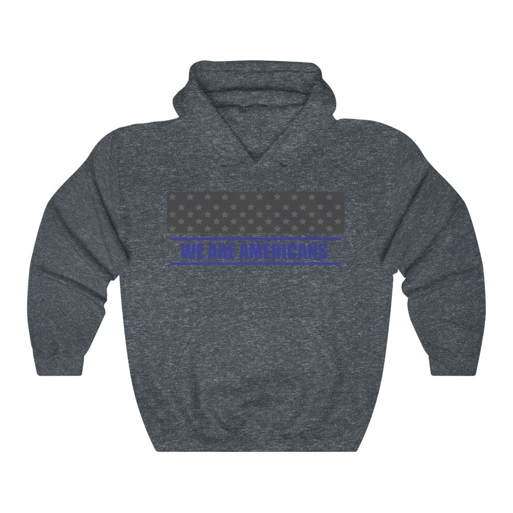 Back The Blue Hooded Sweatshirt
