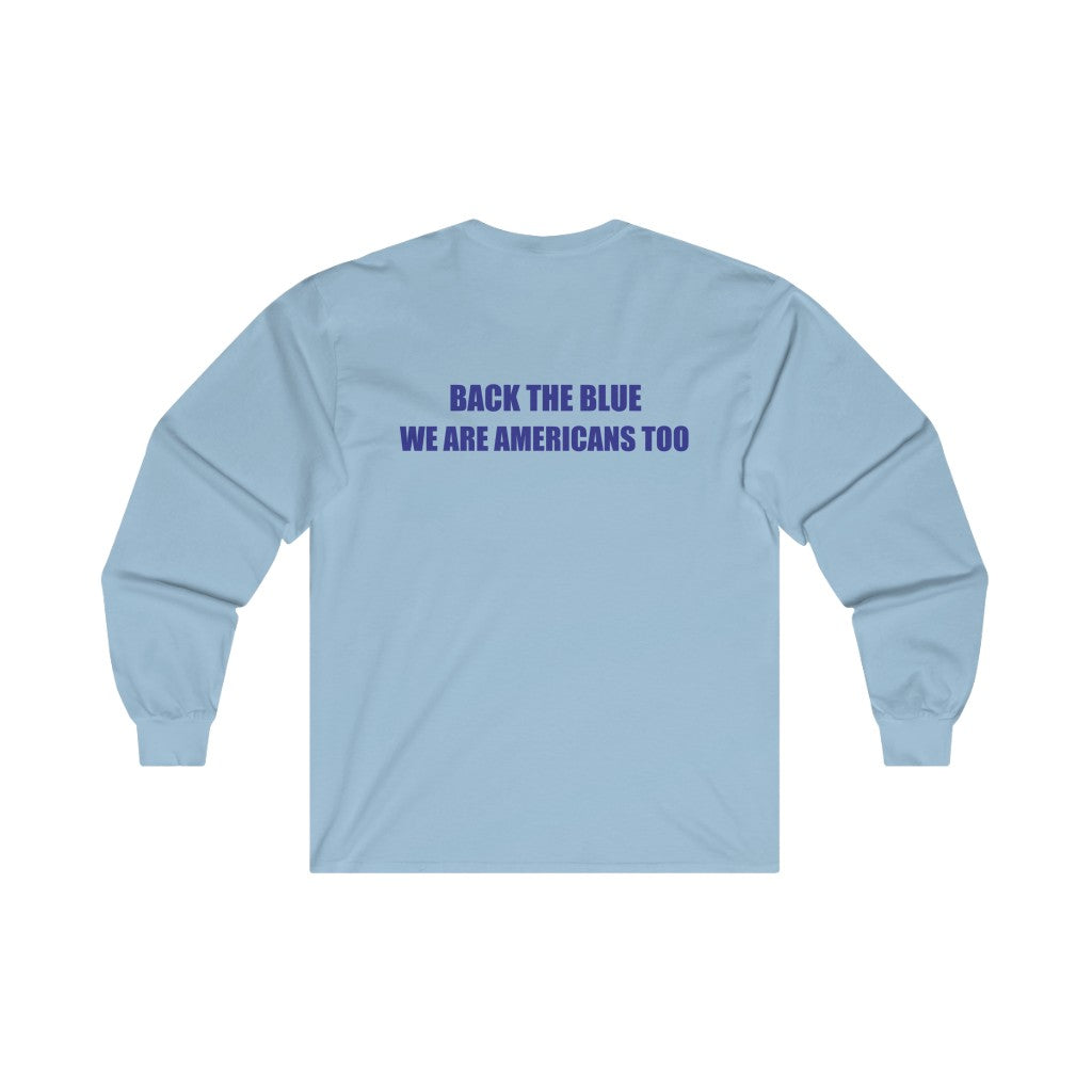 Back The Blue Long Sleeve Shirt