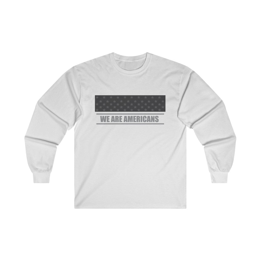We Are Americans Logo Long Sleeve Shirt
