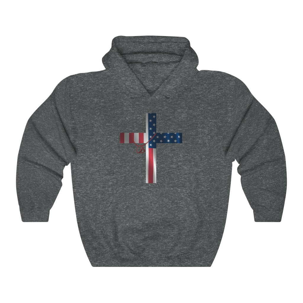 Heroes Cross Hooded Sweatshirt