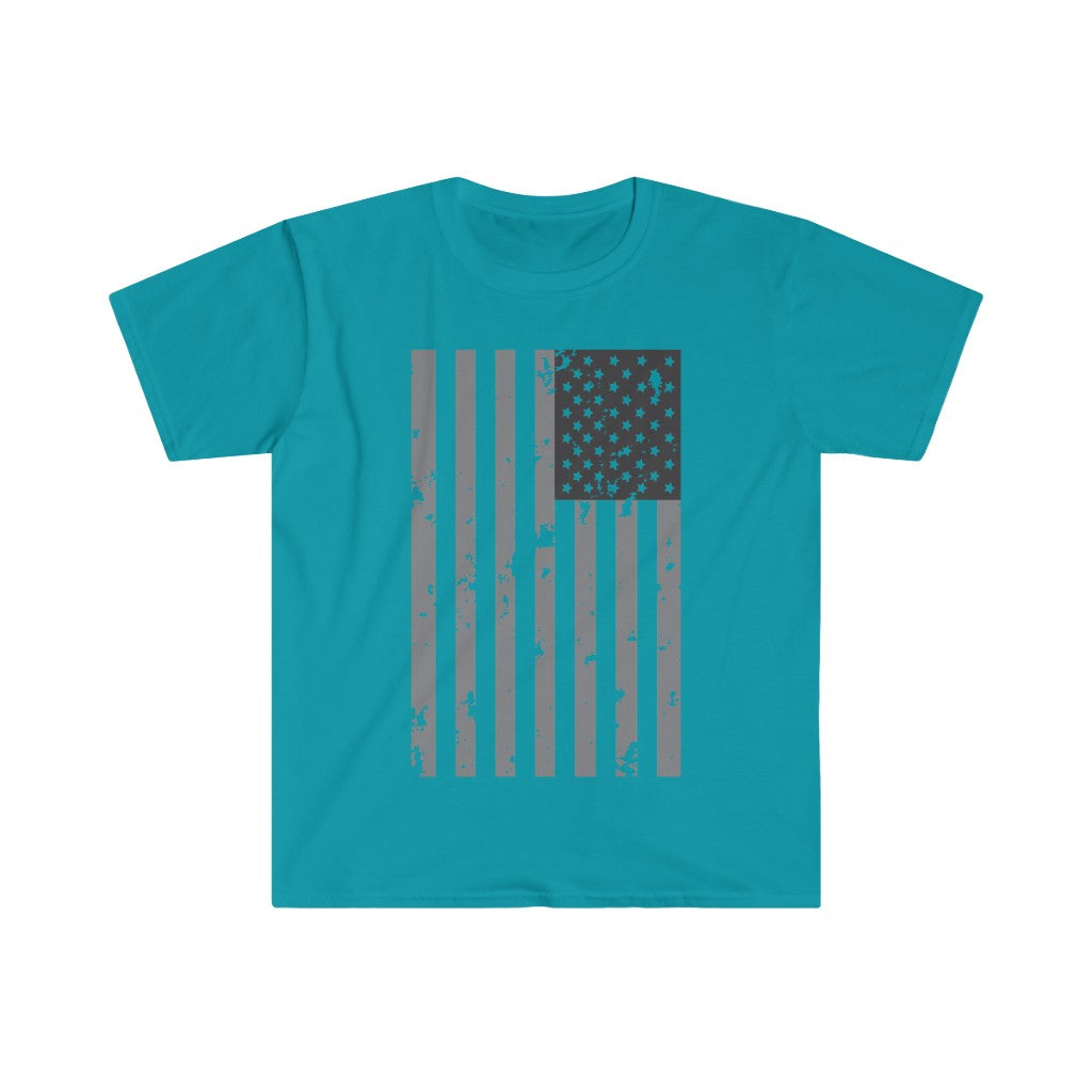 Inverted Weathered Flag T-Shirt
