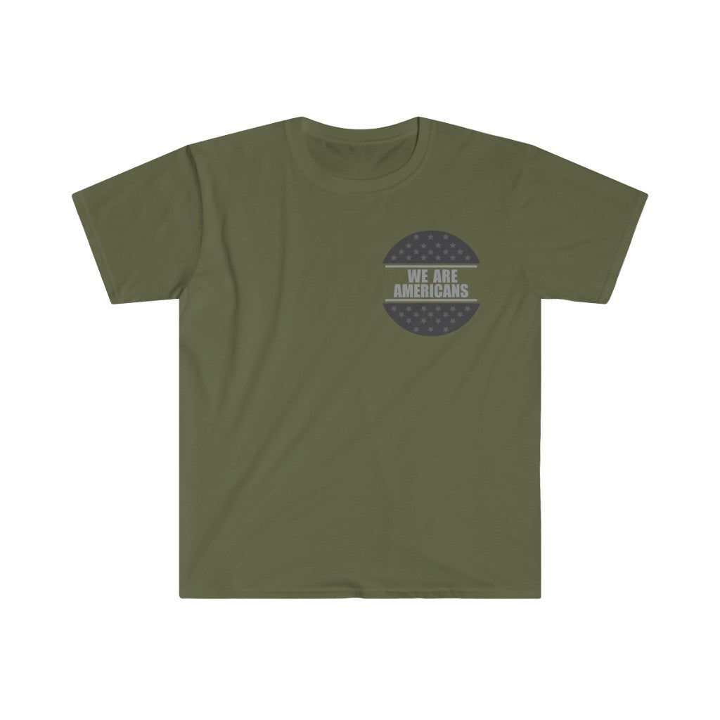 We Are Americans Basic Circle T-Shirt