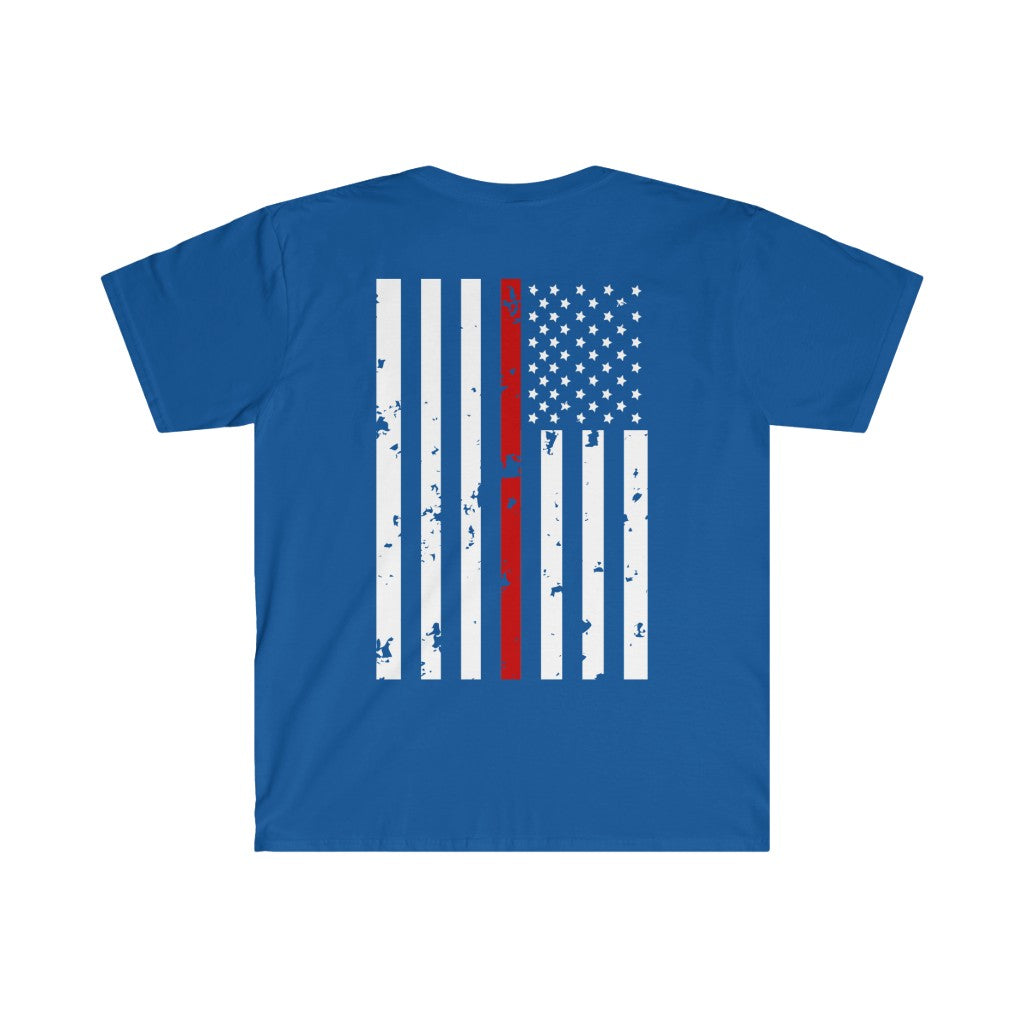 Red Line Flag T-Shirt