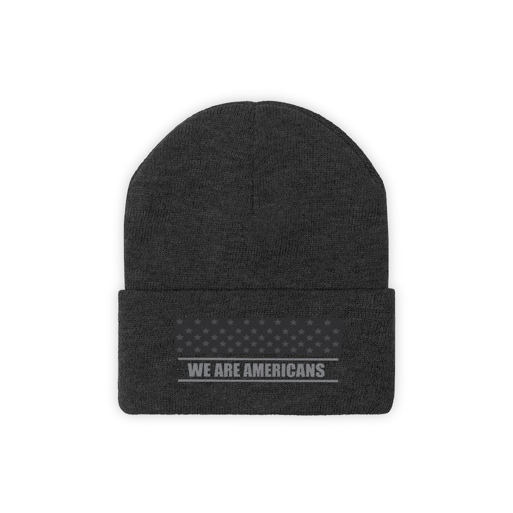 We Are Americans Knit Beanie