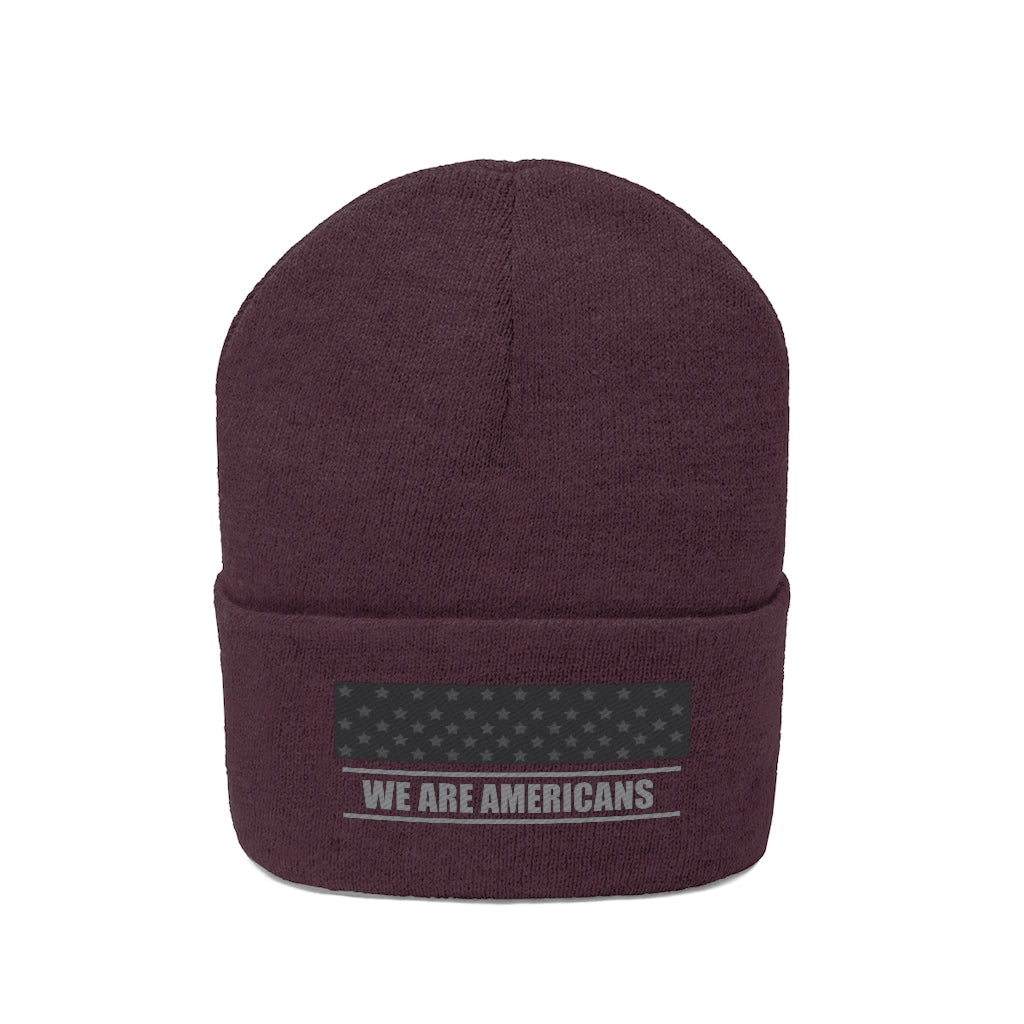 We Are Americans Knit Beanie