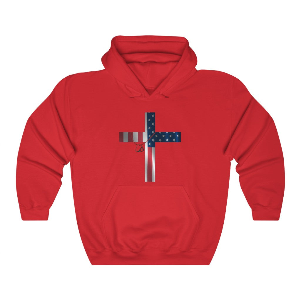 Heroes Cross Hooded Sweatshirt