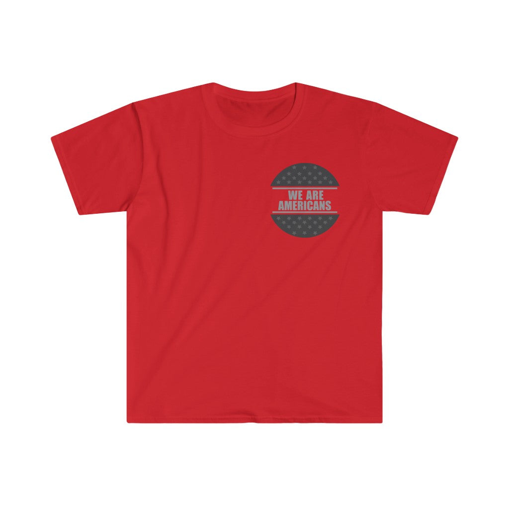 We Are Americans Basic Circle T-Shirt