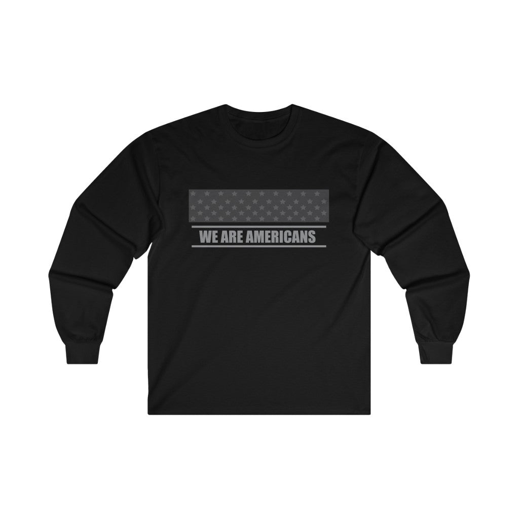 We Are Americans Logo Long Sleeve Shirt