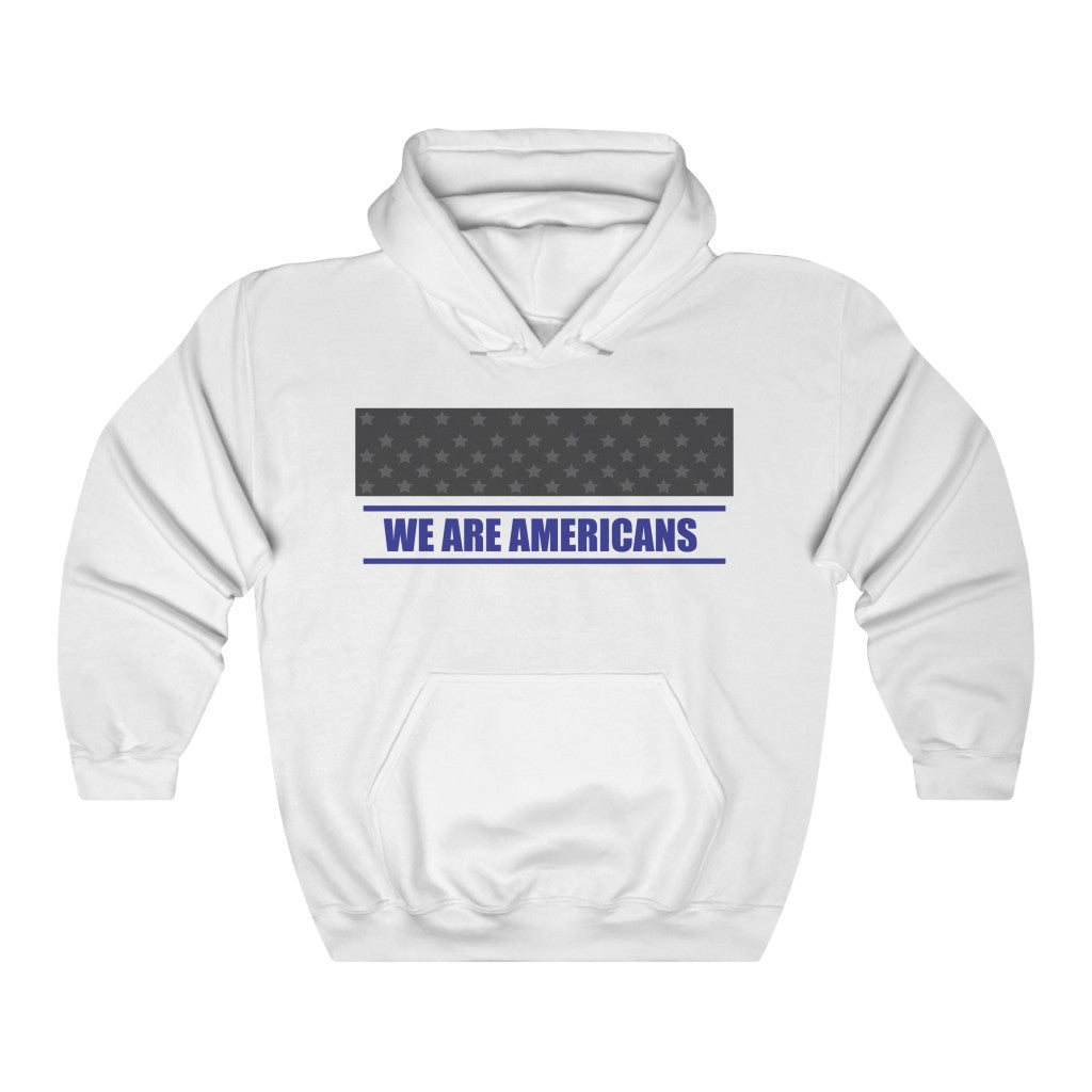 Back The Blue Hooded Sweatshirt