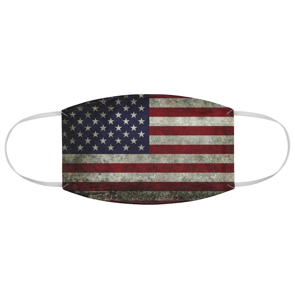 Weathered Flag Face Mask