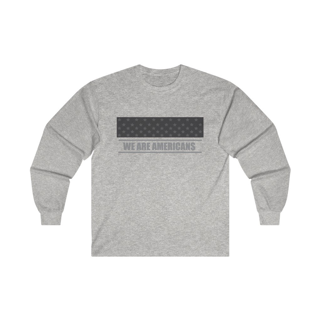 We Are Americans Logo Long Sleeve Shirt