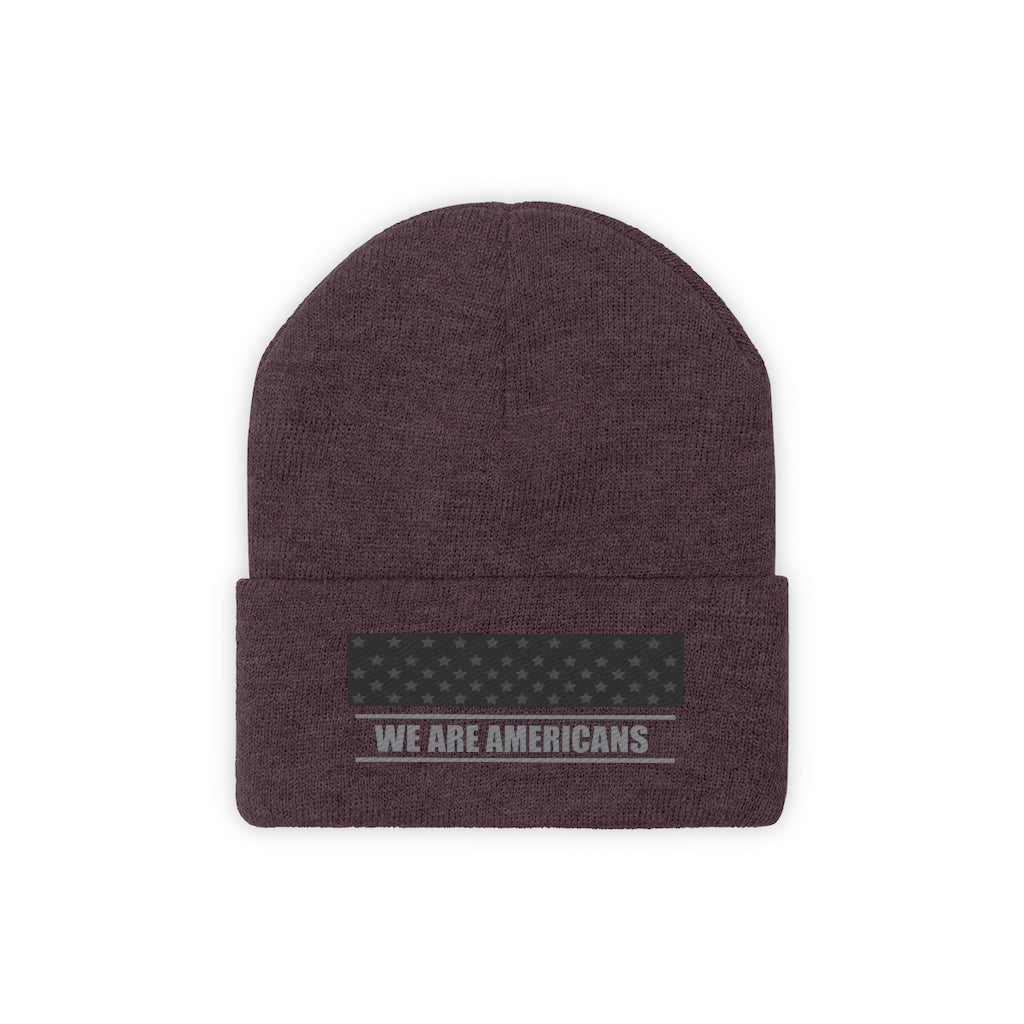 We Are Americans Knit Beanie