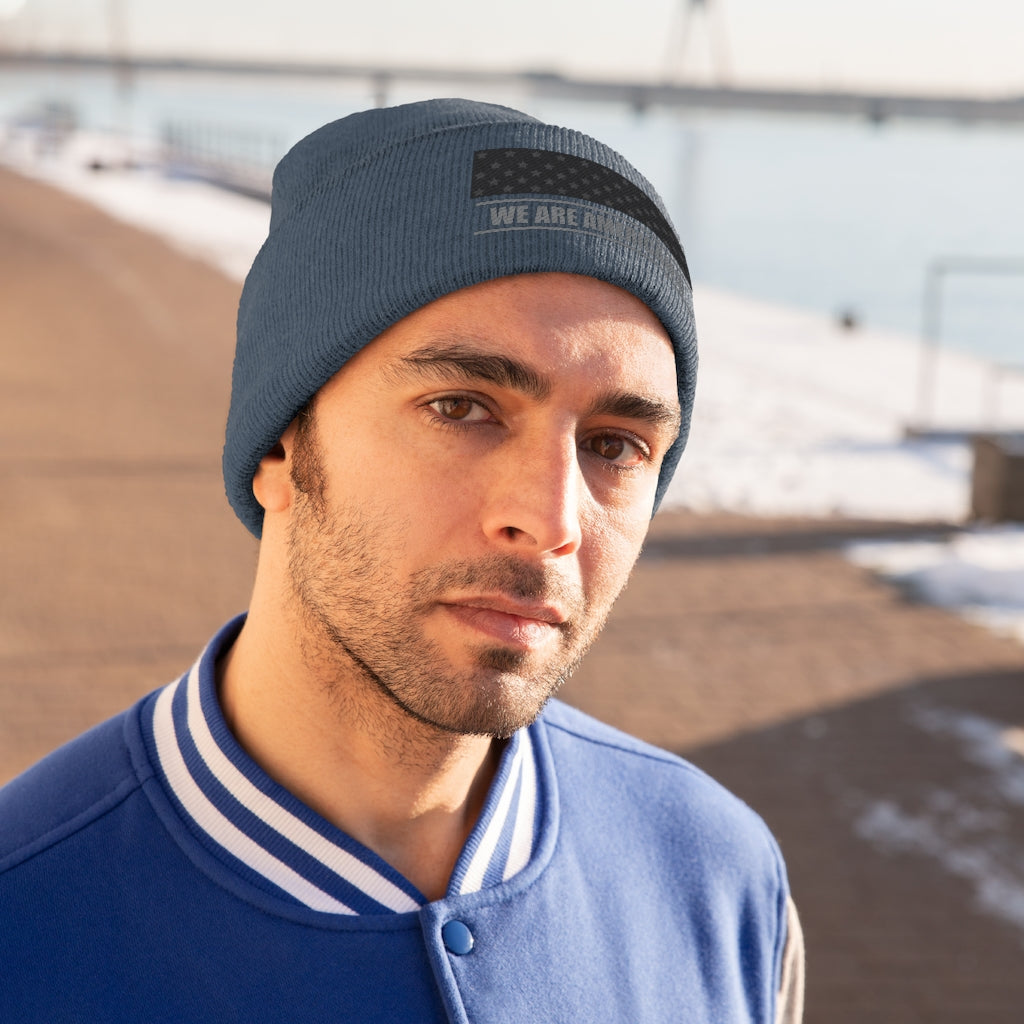 We Are Americans Knit Beanie
