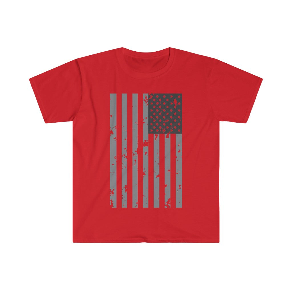 Inverted Weathered Flag T-Shirt