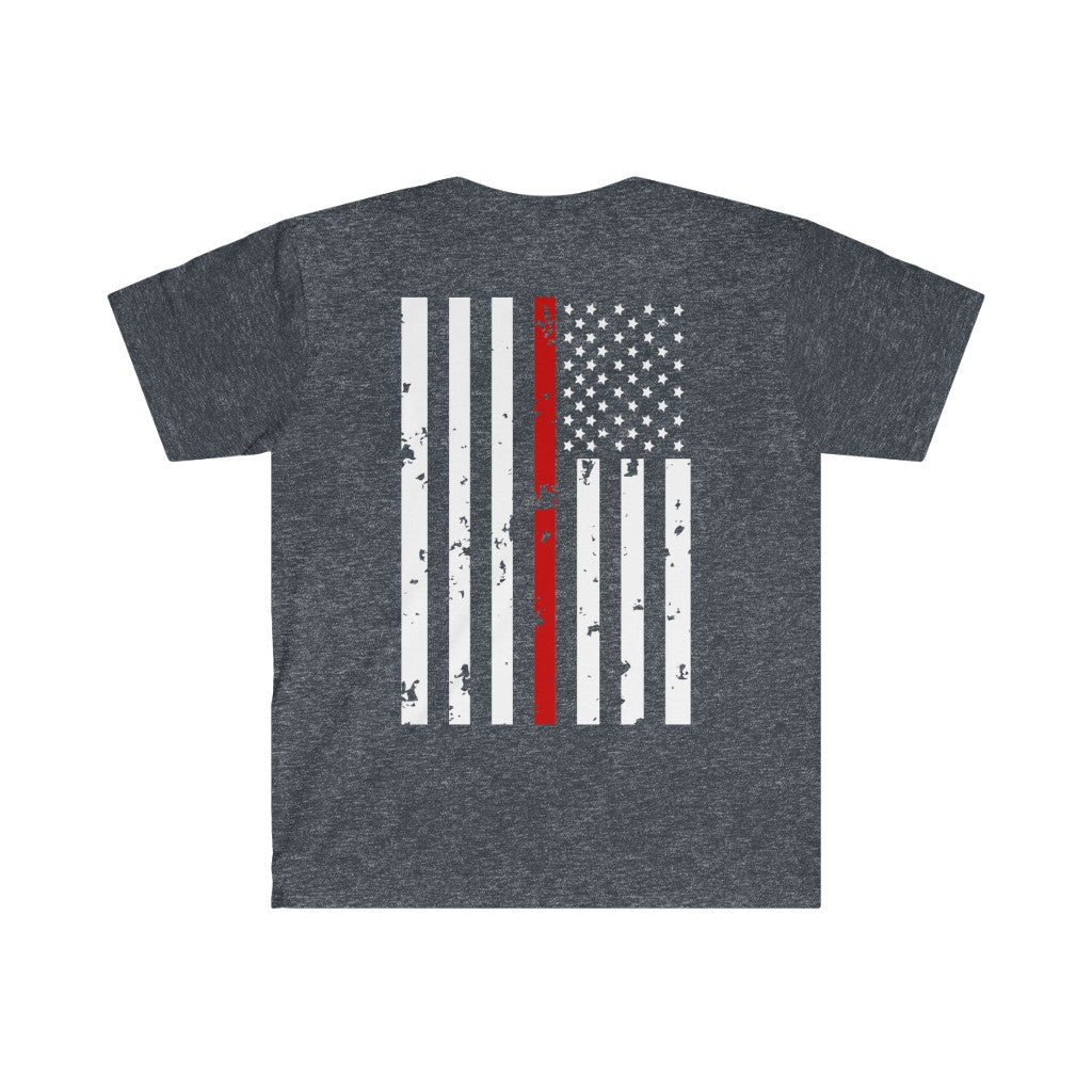 Red Line Flag T-Shirt