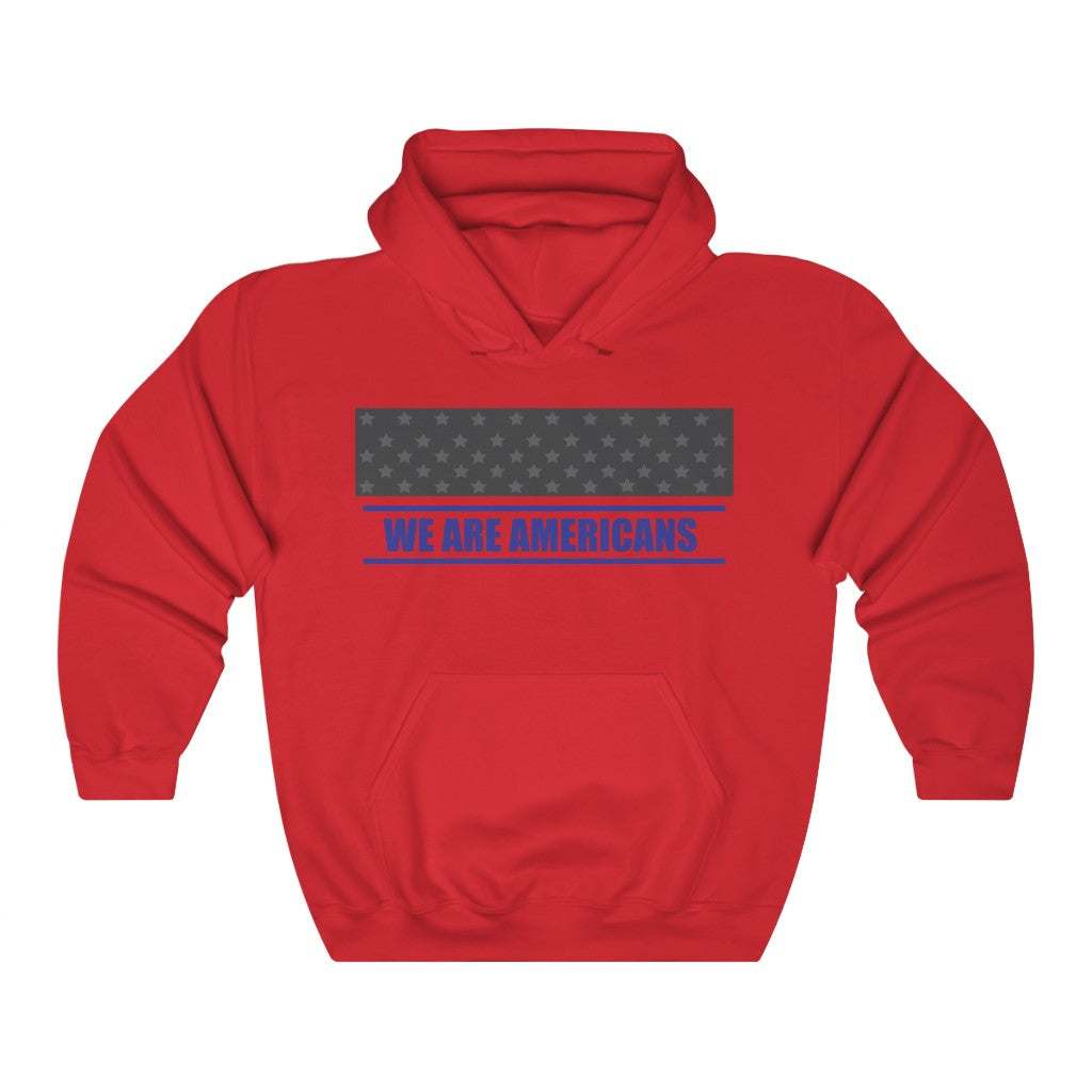 Back The Blue Hooded Sweatshirt
