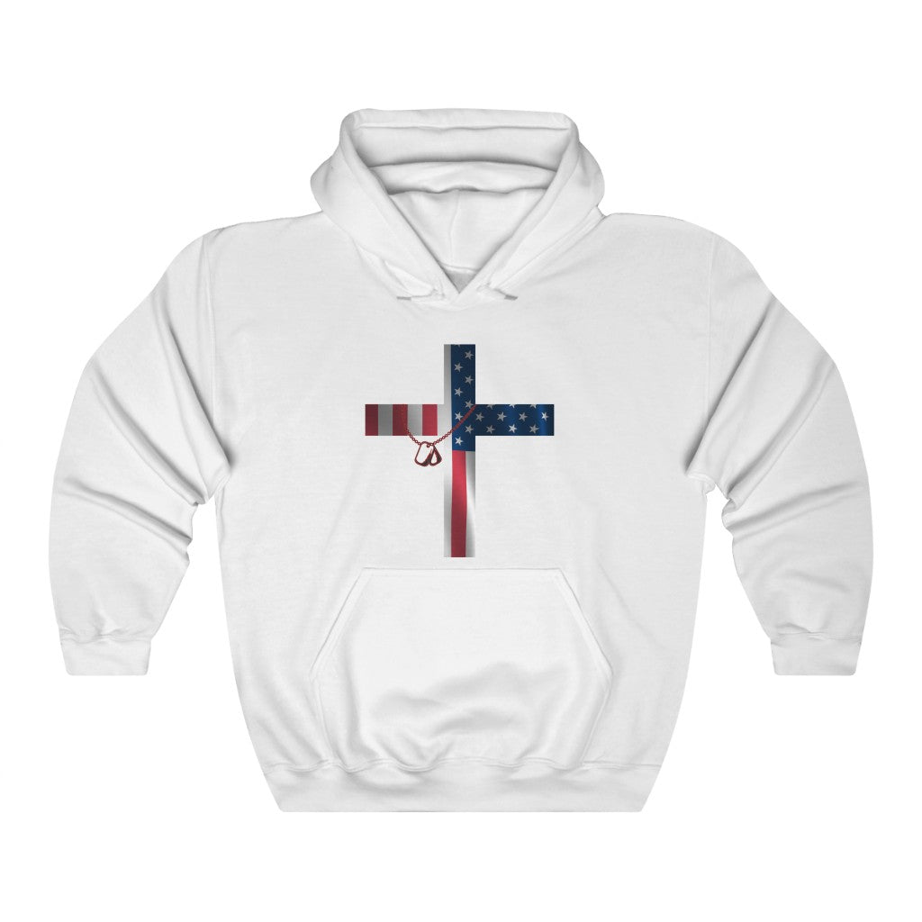Heroes Cross Hooded Sweatshirt
