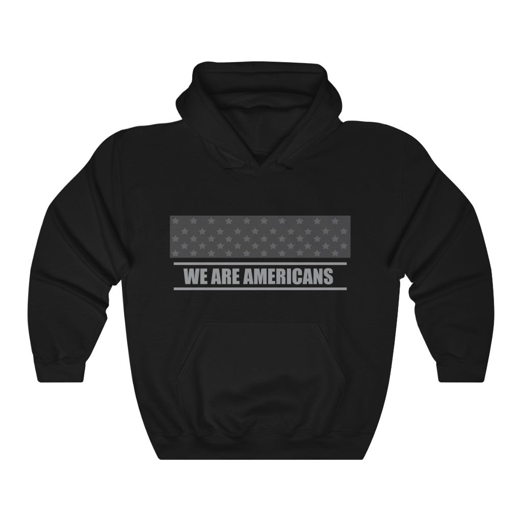 We Are Americans Logo Hooded Sweatshirt