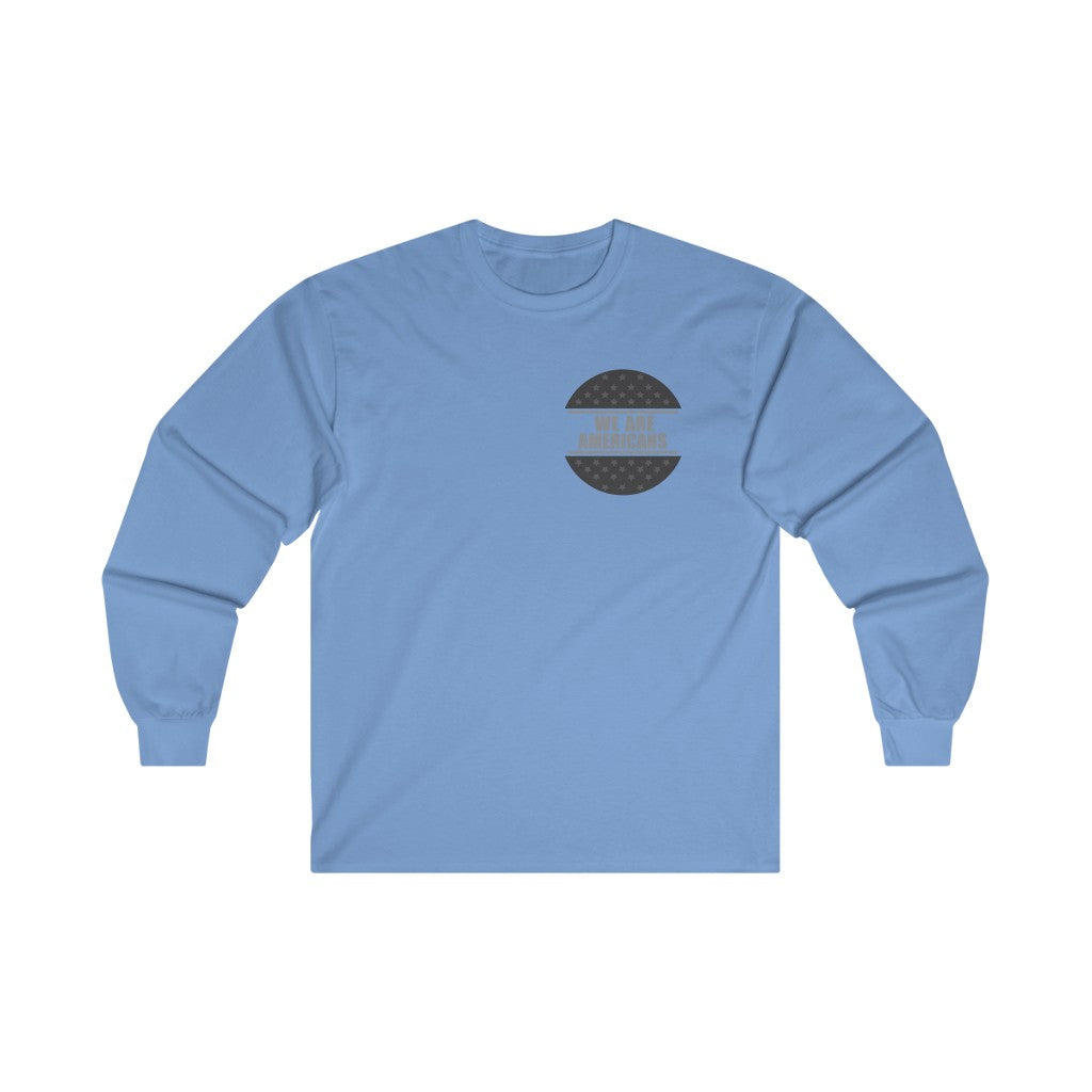 We Are Americans Basic Circle Long Sleeve Shirt