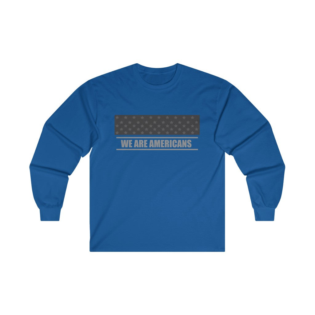 We Are Americans Logo Long Sleeve Shirt