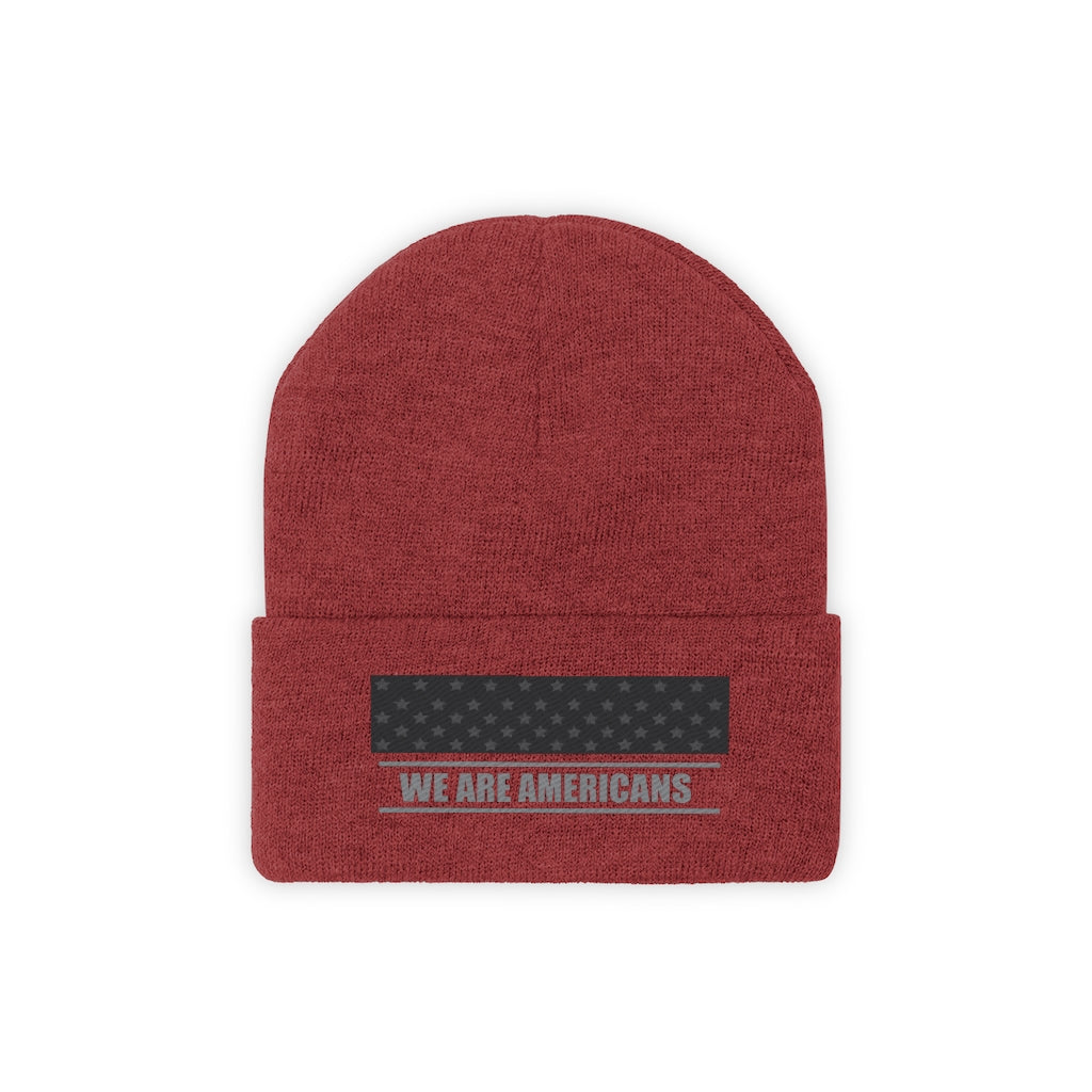 We Are Americans Knit Beanie