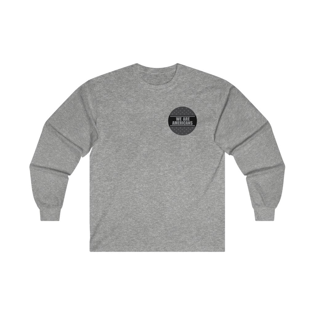Red Line Flag Long Sleeve Shirt