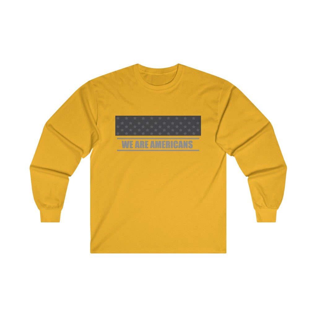We Are Americans Logo Long Sleeve Shirt