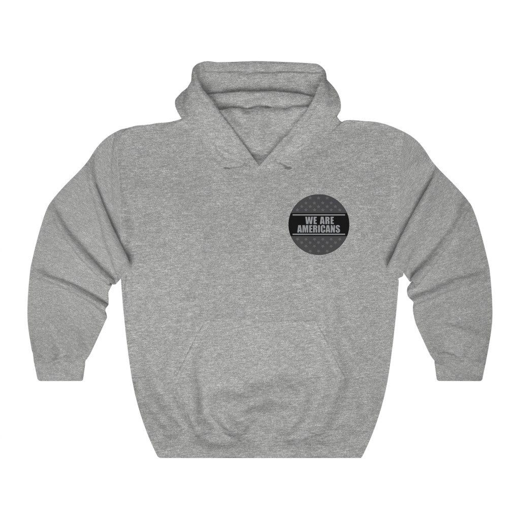 Blue Line Flag Hooded Sweatshirt