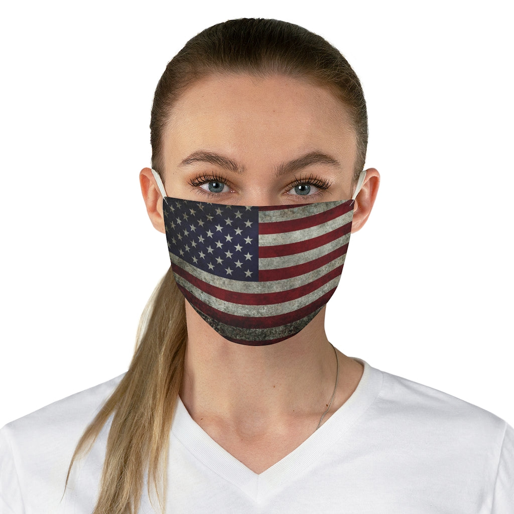 Weathered Flag Face Mask