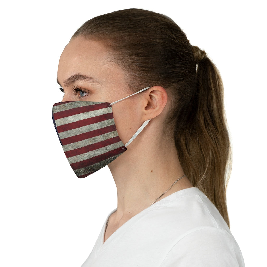 Weathered Flag Face Mask