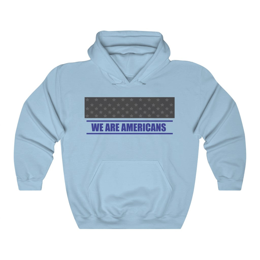 Back The Blue Hooded Sweatshirt