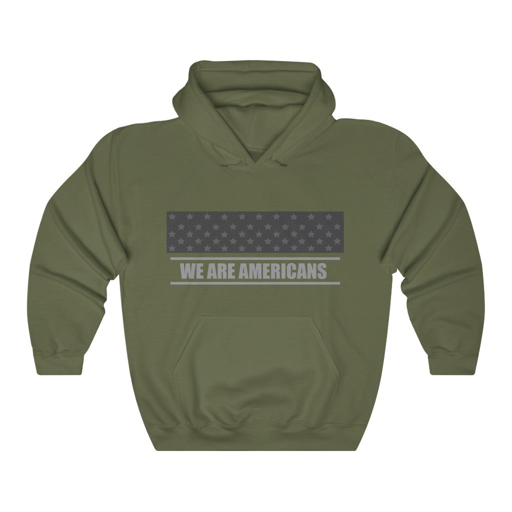 We Are Americans Logo Hooded Sweatshirt