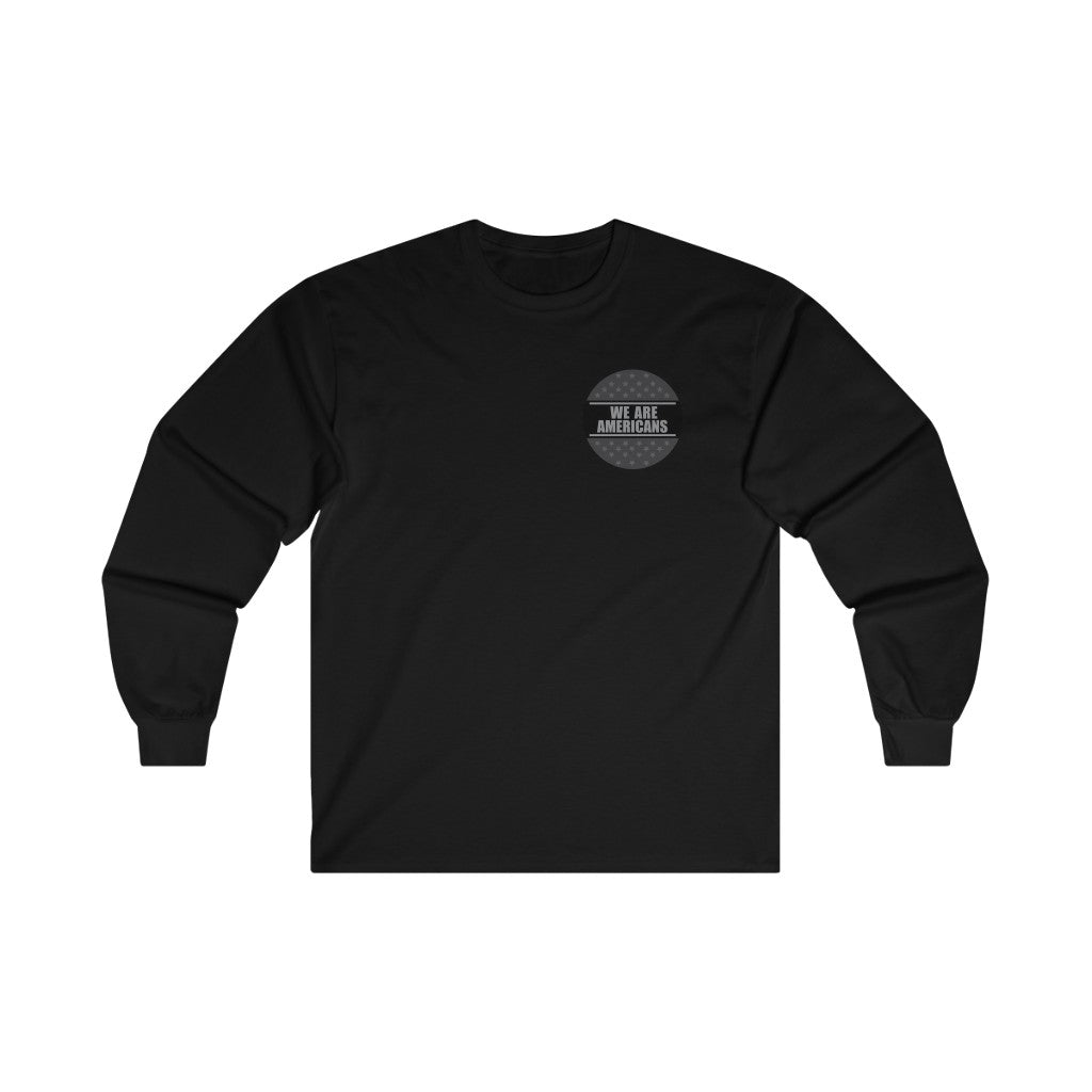 Red Line Flag Long Sleeve Shirt