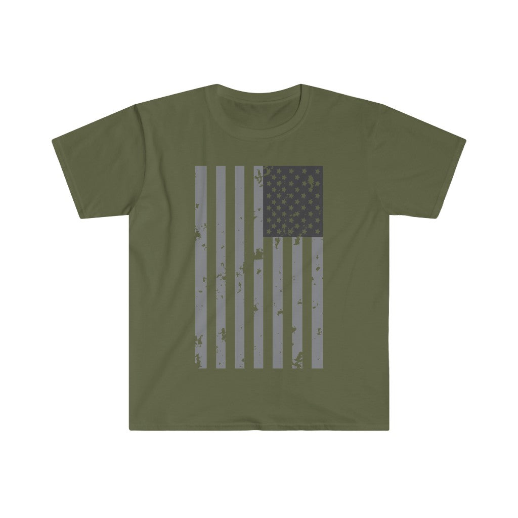 Inverted Weathered Flag T-Shirt