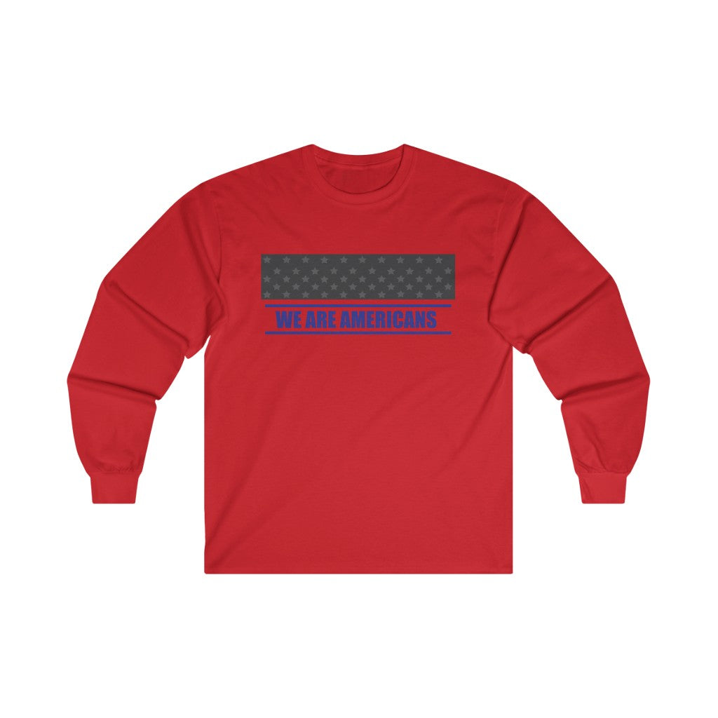 Back The Blue Long Sleeve Shirt