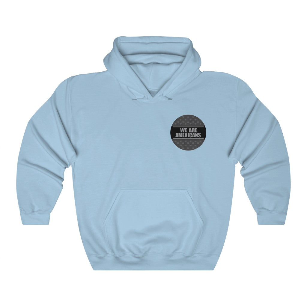 Blue Line Flag Hooded Sweatshirt