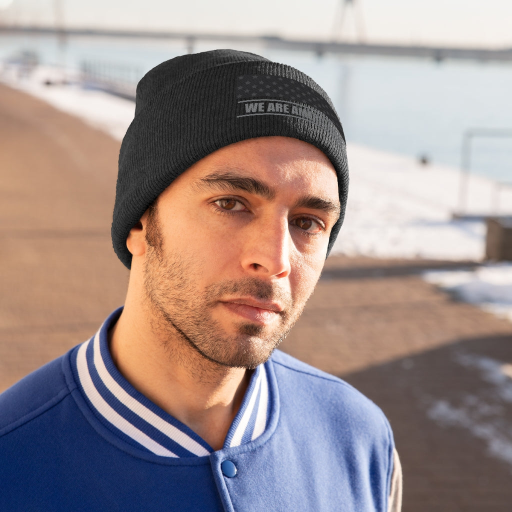 We Are Americans Knit Beanie
