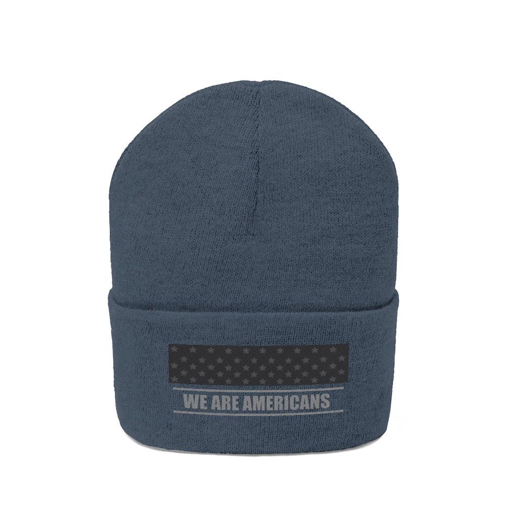 We Are Americans Knit Beanie